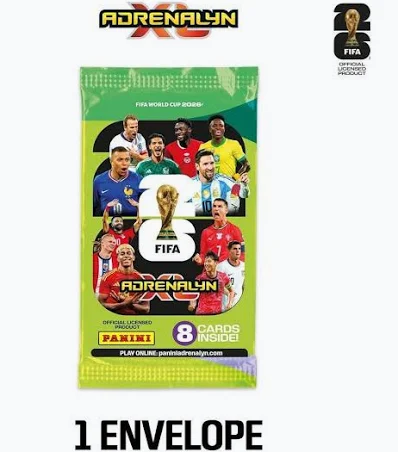 Pacotinho Adrenalyn XL Copa 2026 Lacrado